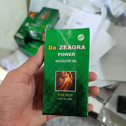 Da' ZEAGRA Power Massage Oil