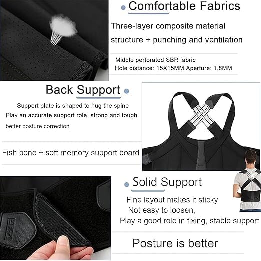 Adjustable Posture Corrector Belt
