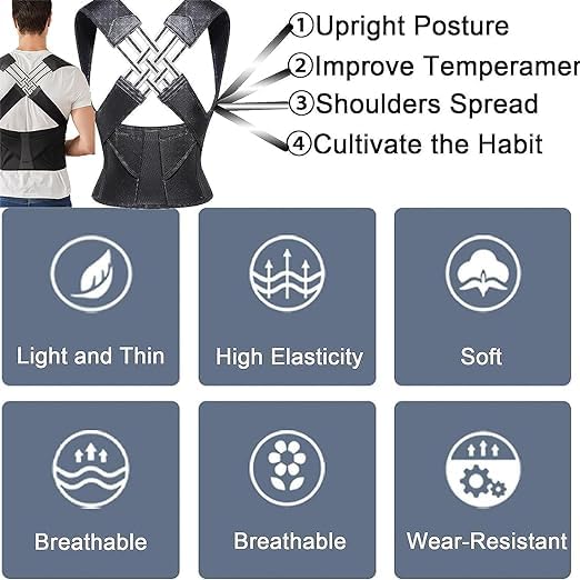 Adjustable Posture Corrector Belt