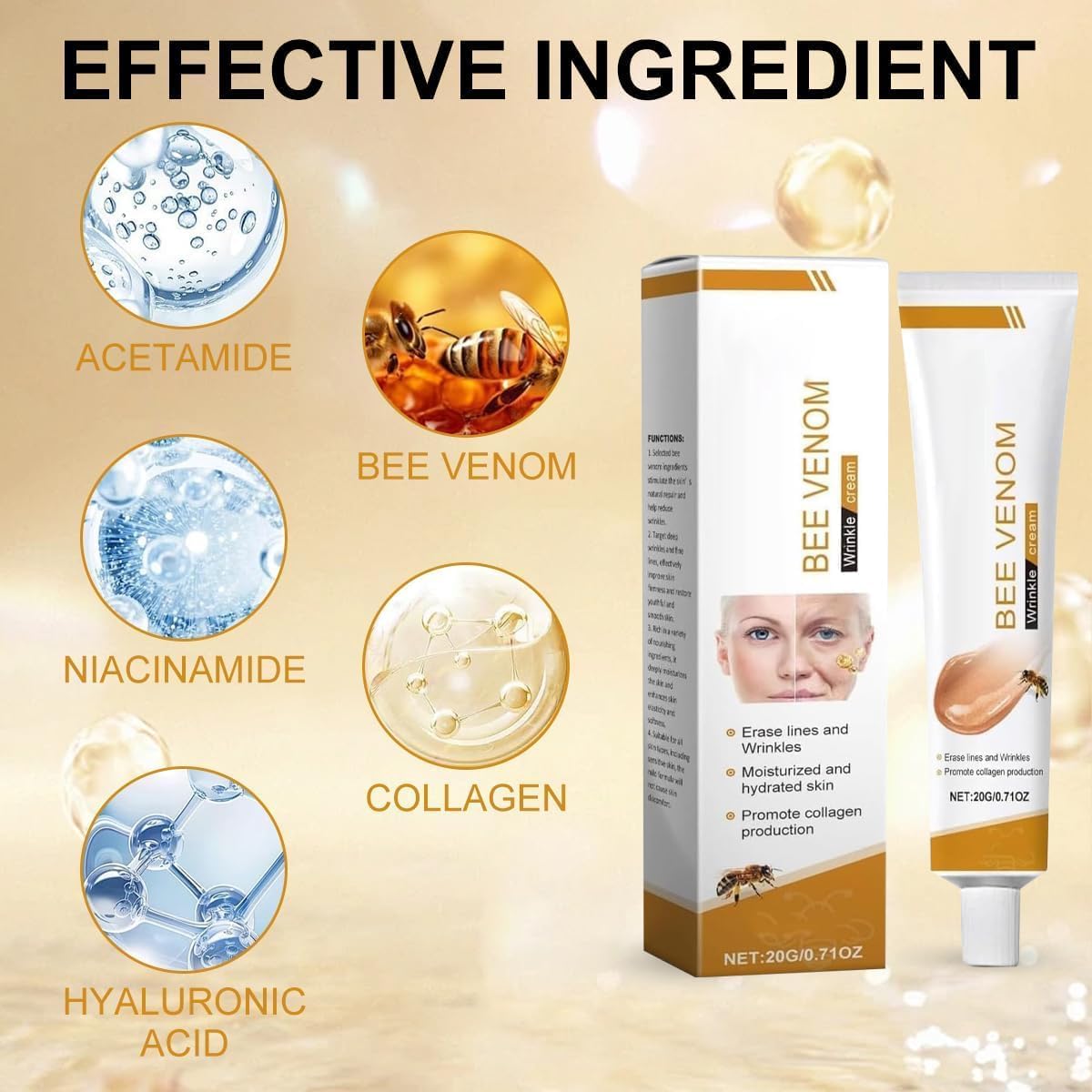 Botox Bee Venom Wrinkle Removal Cream