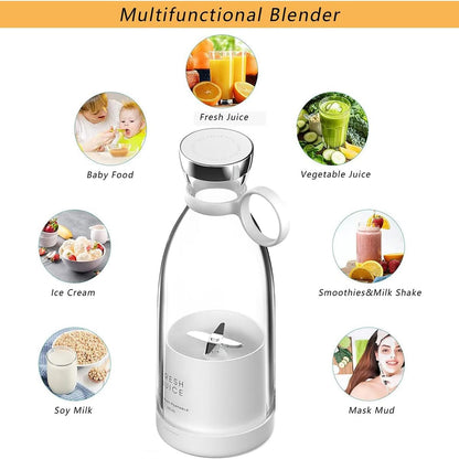 Portable Electric Bottle Juicer For Shakes And Smoothies