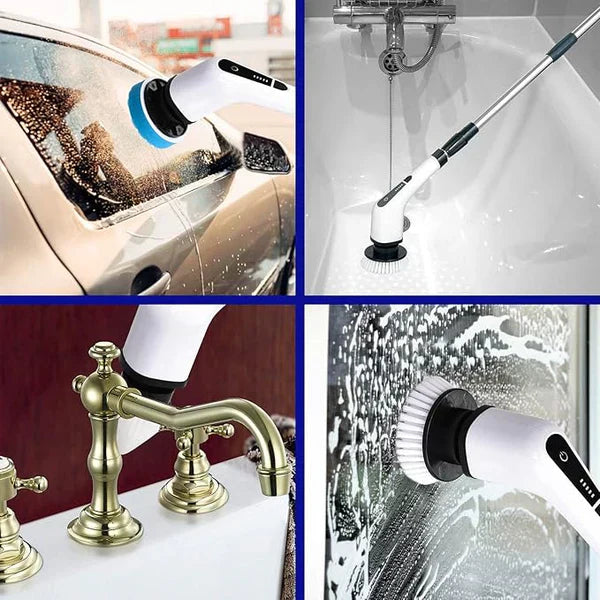 9 in 1 Electric Cleaning Brush – فرشاة تنظيف كهربائية 9 في 1