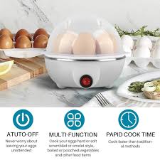 Electric Egg Cooker 7 Eggs Steamer