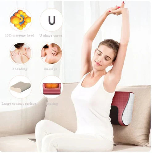 Red Pillow Massager – جهاز تدليك الوسادة الحمراء